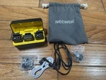 Neewer CM28 Wireless Lavalier Microphone System Charging Case Iphone/android/pc Open. Price: $60.00.