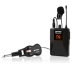 Gemini GMU-HSL100 Uhf System Headset Microphone Lavalier Body Pack And Receiver New. Price: $49.95.