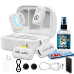 Hollyland Lark A1 Combo Wireless Mic 2-PERSON Usb-c Lightning Lavalier New. Price: $95.95.