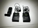 Saramonic RX-XLR9 Dual-channel Wireless Plug-in Receiver And UWMIC9 System Used. Price: $245.00.