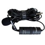 Boya BY-M1 Omnidirectional Lavalier Microphone For Dslr Cameras And Smartphones Used. Price: $8.40.