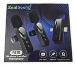 Mini Microphone For Iphone With Led Display, Wireless Lavalier Usb. Price: $29.06.