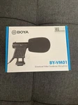 Boya BY-VM01 Directional Video Microphone (for Nikon Dslr) Condenser Iob Open. Price: $35.99.