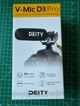 Deity V-mic D3 Pro Super-cardioid Directional Shotgun Microphone With Shockmount. Price: $98.00.