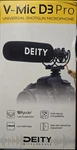 Deity V-mic D3 Pro Super-cardioid Directional Shotgun Microphone With Shockmount Open. Price: $122.00.