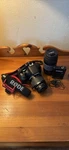 Canon Dslr Creator Kit 2 Lenses + Mics Camera Backpack Used. Price: $400.00.
