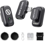 Hollyland Lark A1 Wireless Microphone For Iphone 15/16 & Android, 48KHZ/24-BIT Certified. Price: $26.93.